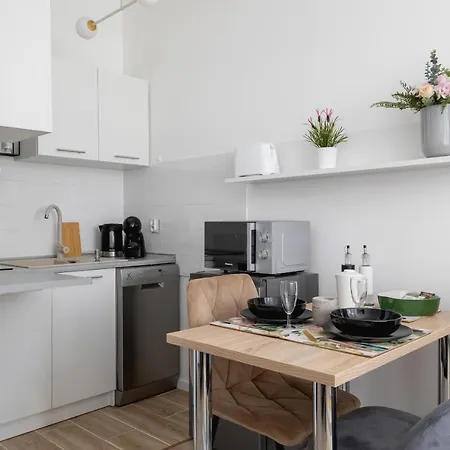 Rent Like - Cozy Studio Koszykarska 아파트 크라쿠프